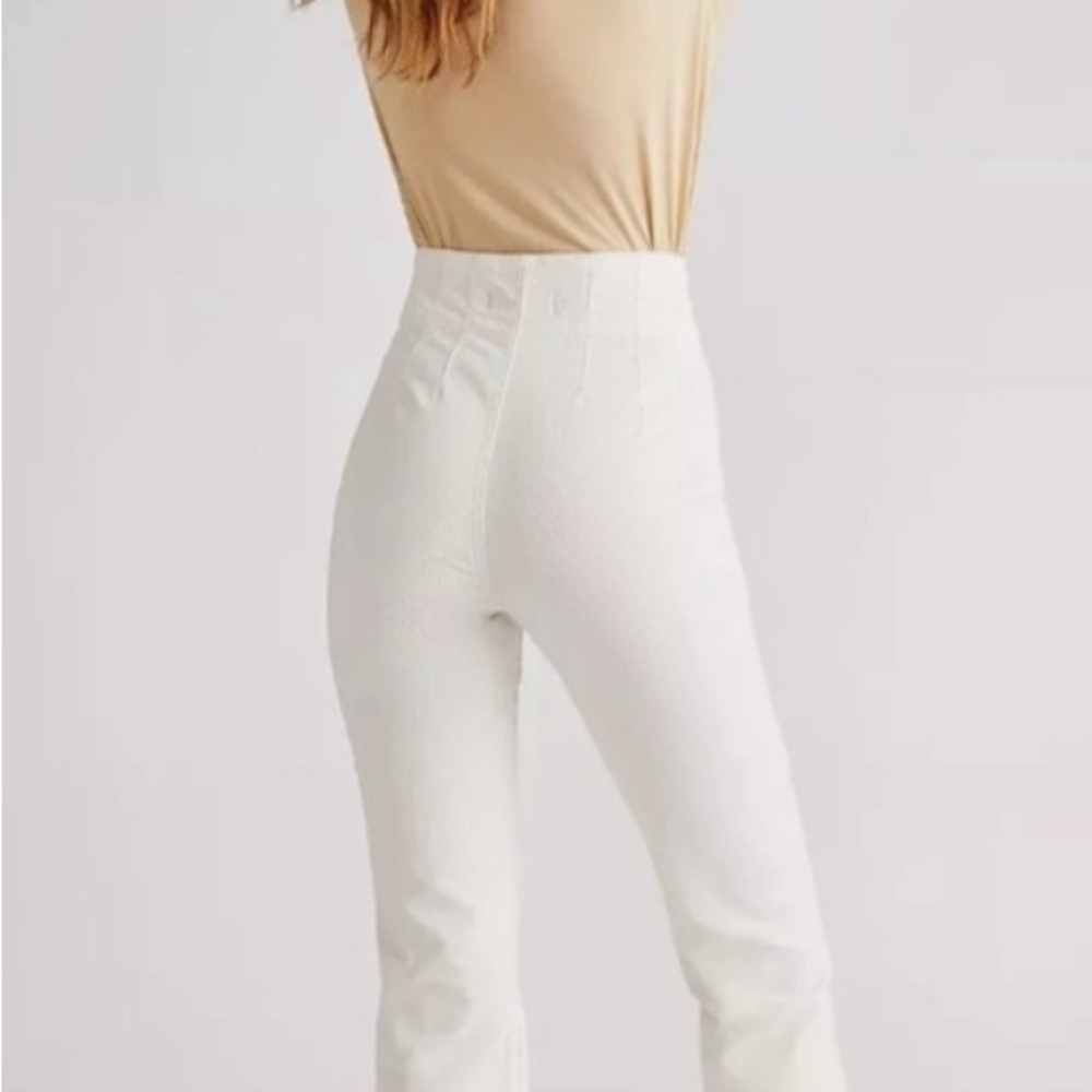 We The Free Cream High Rise Jeans - Picture 2 of 6